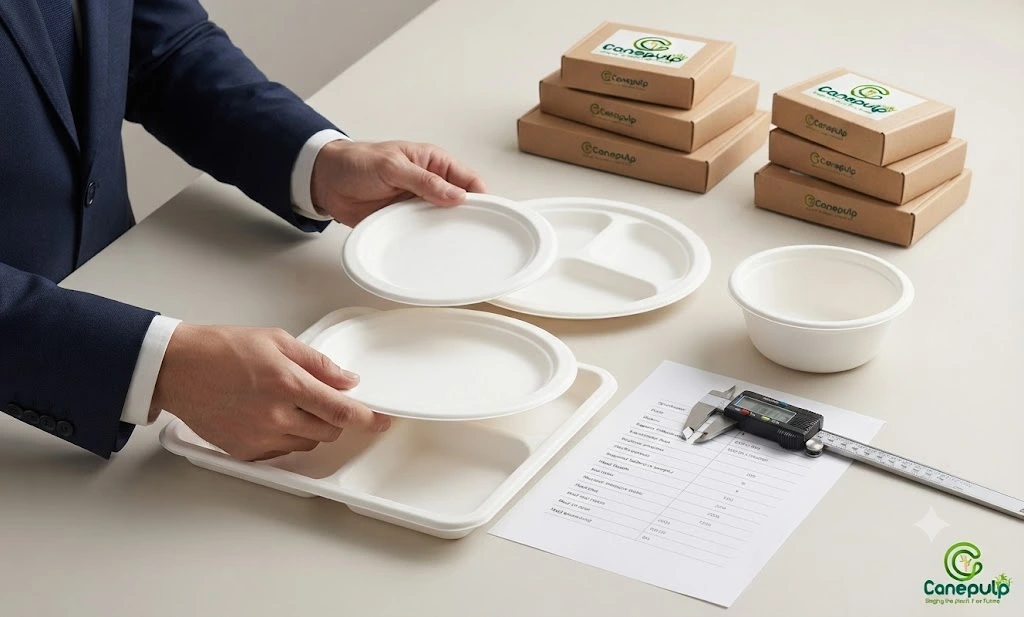 Bagasse tableware supplier comparison checklist