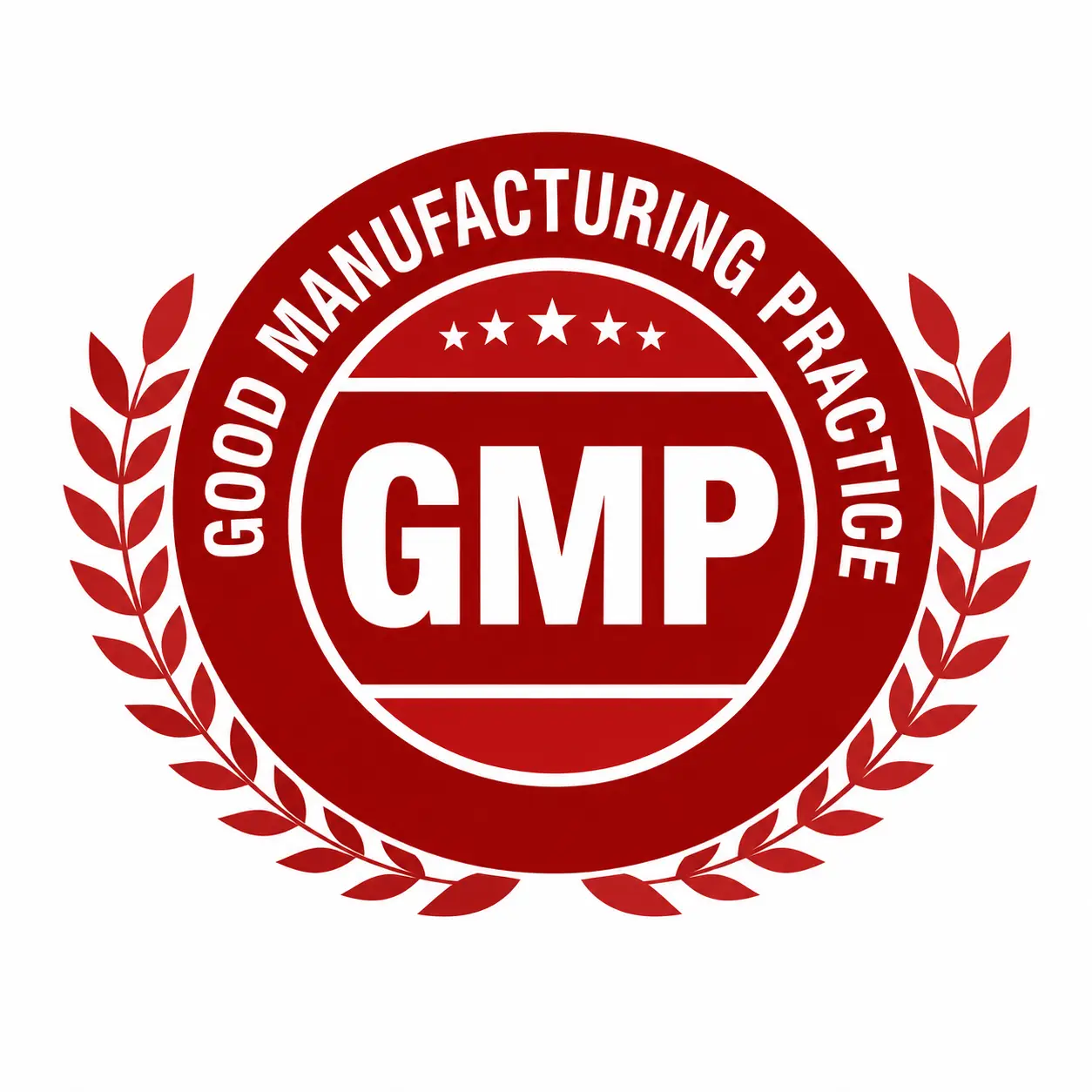 GMP good manufacturing practice certification logo
