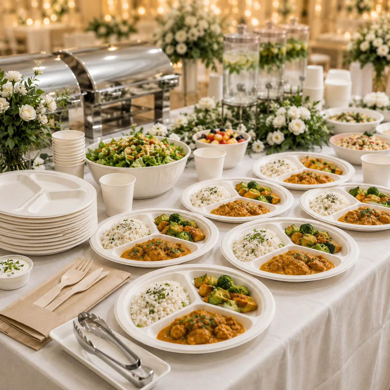 Luxury catering packaging