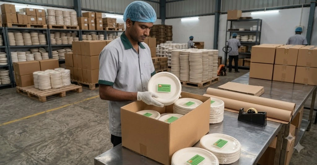 Canepulp bagasse tableware export packing